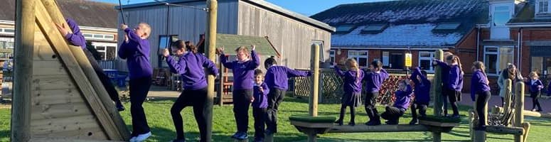 A Tremendous Trim Trail for Mablethorpe Primary School