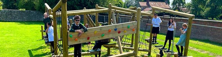 Active Play Opportunities at Welburn Hall School