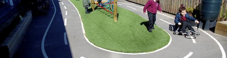 Knowle Primary School's EYFS Playground