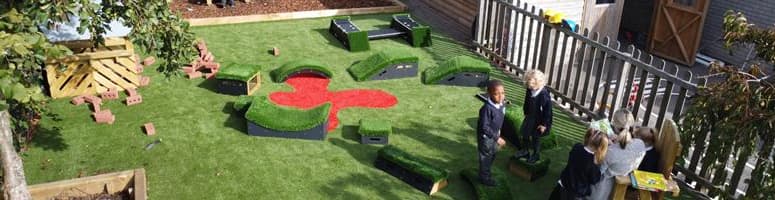 Refreshing EYFS Play Spaces at Wesley Methodist Primary!