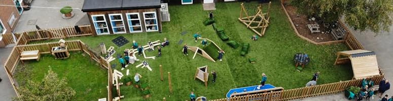 Much Wenlock Primary School EYFS Garden Transformation!