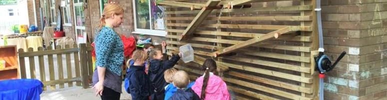 St Helen's - New Creative EYFS Playground