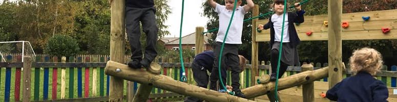 Fourfields Primary's EYFS Outdoor Play Equipment