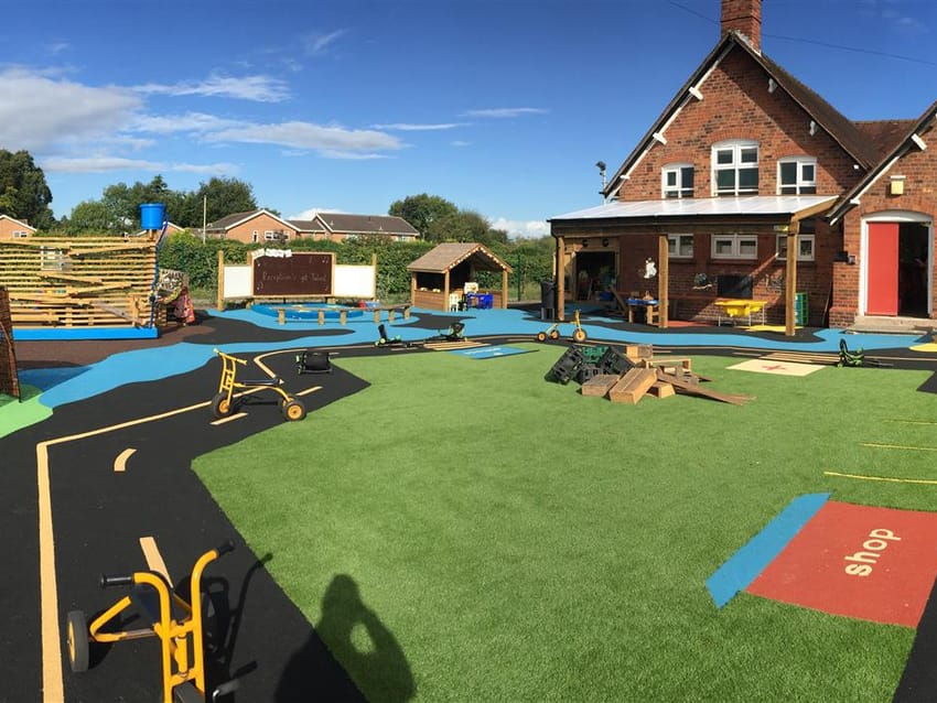 Alsager Highfield's Early Years Outdoor Classroom Main Image