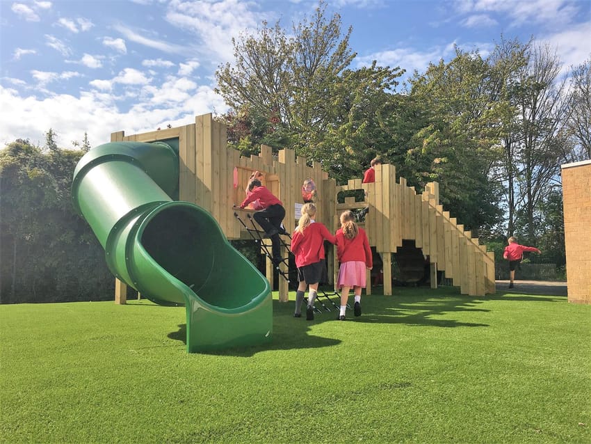 Southam St James' Playground Castle Main Image
