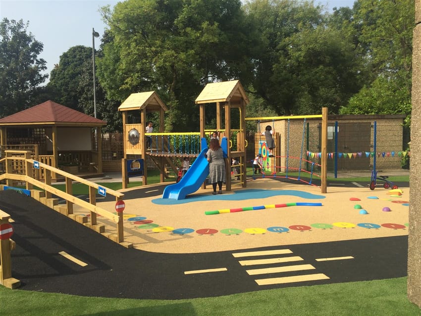 St Chrysostom's Nursery Playground Development Main Image