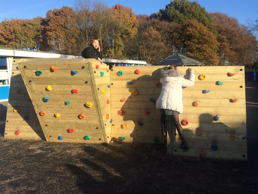 St Elizabeth's School - Bouldering Climbing Wall Main Image