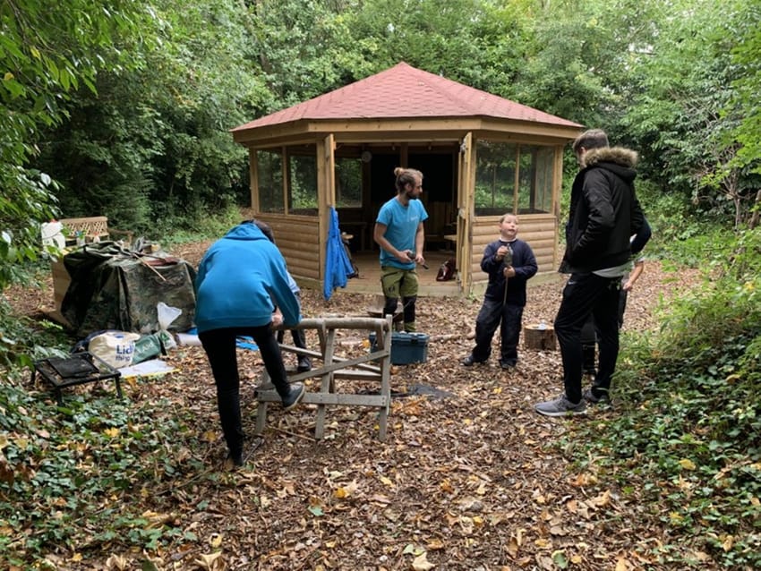 Swaythling Primary School's Outdoor Classroom Main Image