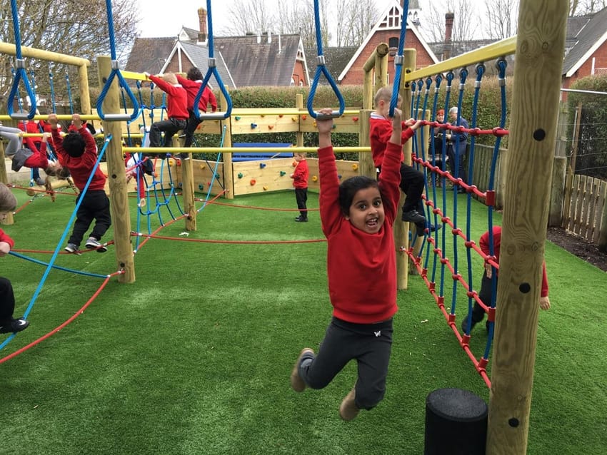 St Denys Primary's Active Playground Equipment Main Image