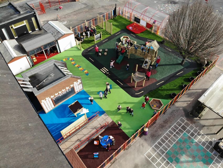 Christ Church Primary’s Playground Developments Main Image