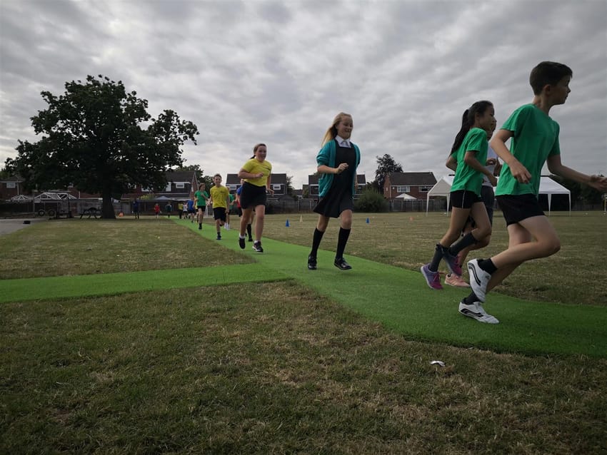 Meadow Community School's Daily Mile Track Main Image