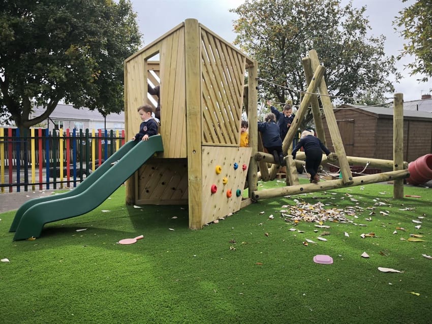 Ludworth Primary School's Climbing Frames Main Image