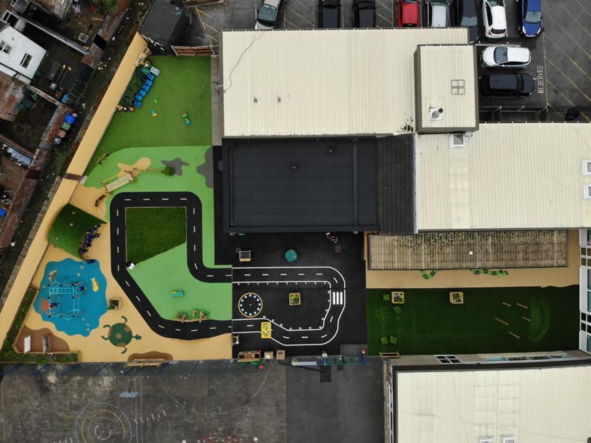 St Chrysostom's EYFS Playground Environment  Main Image