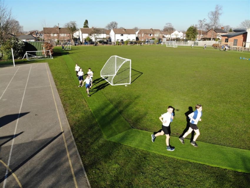 Worthington Primary School's Daily Mile Track Main Image