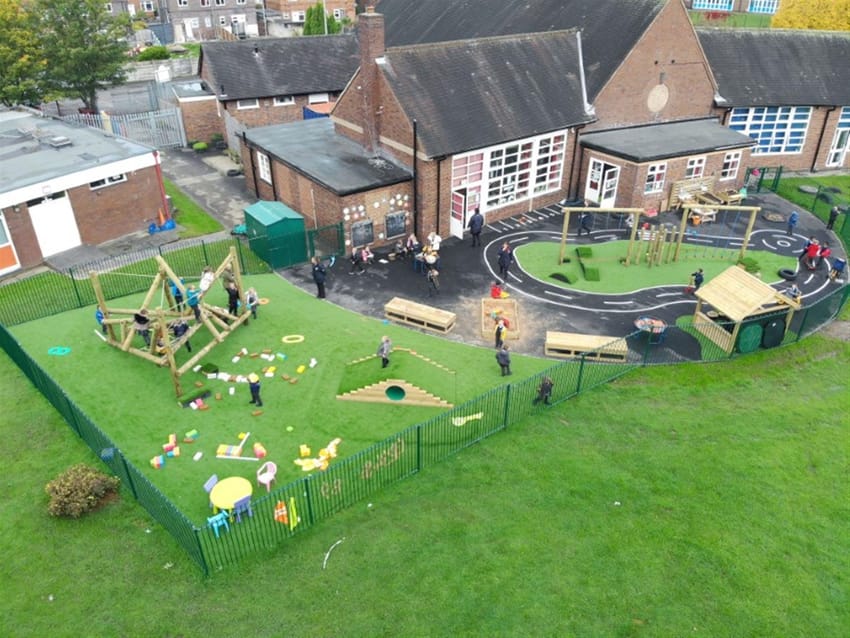 Our Lady & St Benedict’s EYFS Playground Equipment Main Image