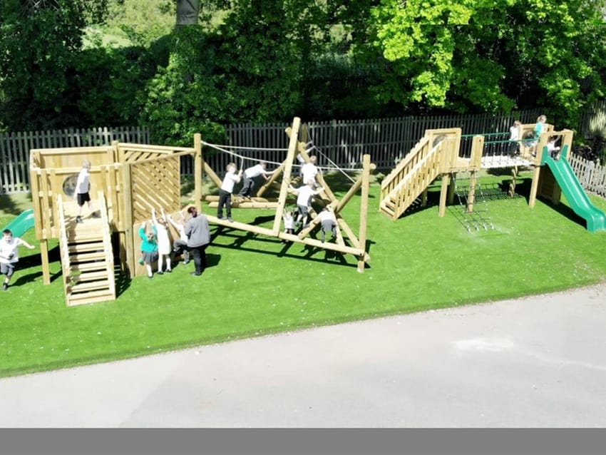 St David Primary School's Active Play Area Main Image