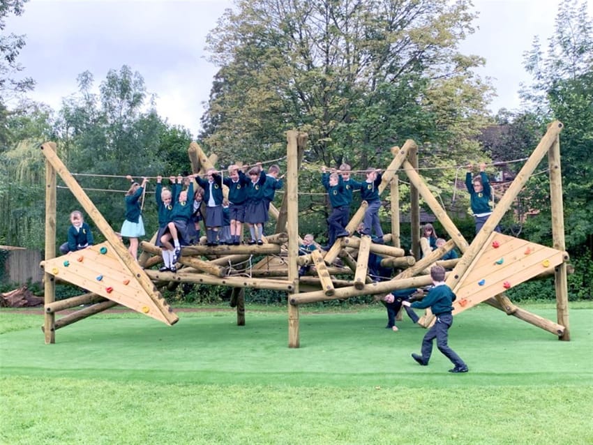 Romsey Abbey School's Climbing Frame Main Image