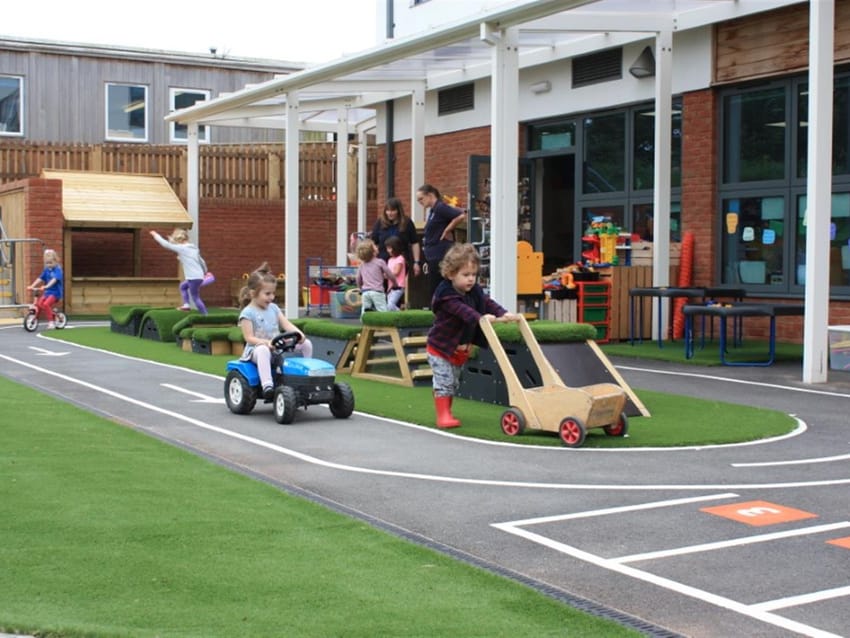 Newton Poppleford's EYFS Playground Equipment Main Image