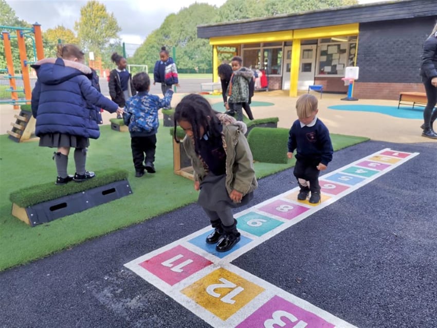 Holy Name School's EYFS Playground Development Main Image