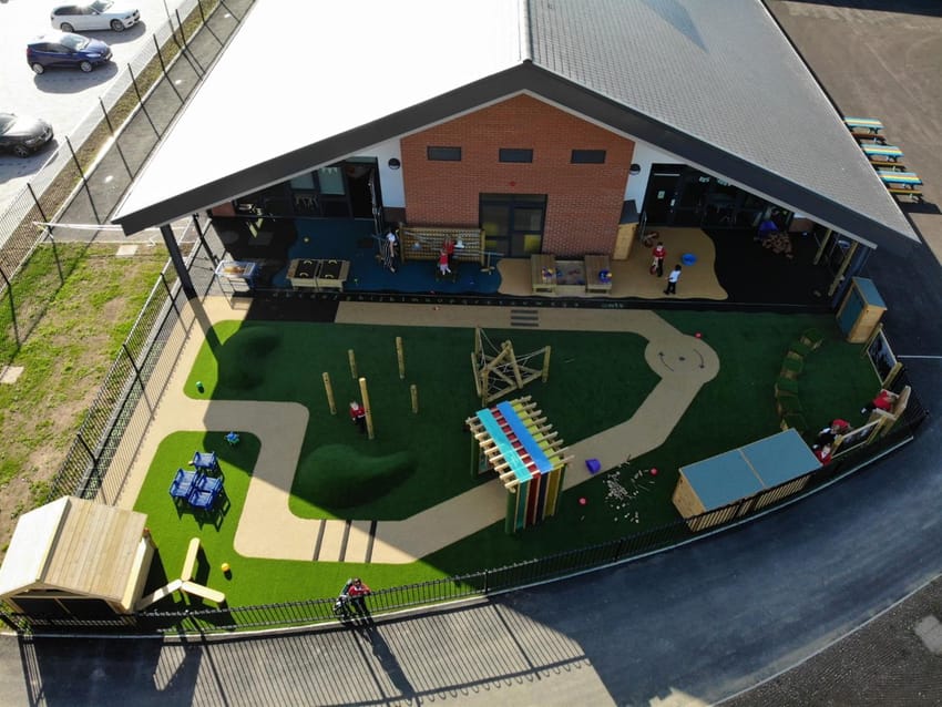 New Lubbesthorpe School's EYFS Playground Main Image