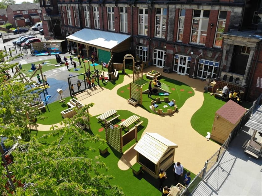 Hillcrest Academy’s Natural Play Area Main Image