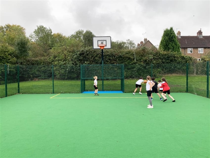 East Meon CE Primary School’s MUGA Pitch Main Image