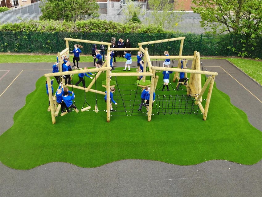 St Anne's Grizedale Forest Circuit Climbing Frame Main Image