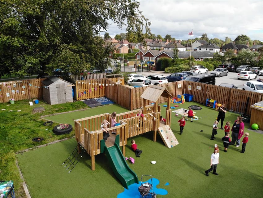 Shavington School’s EYFS Playground Developments Main Image