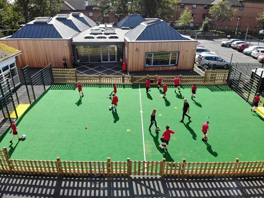 Park Community Academy’s MUGA Main Image