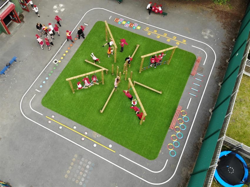 Preston Grange School's Active Play Area Main Image