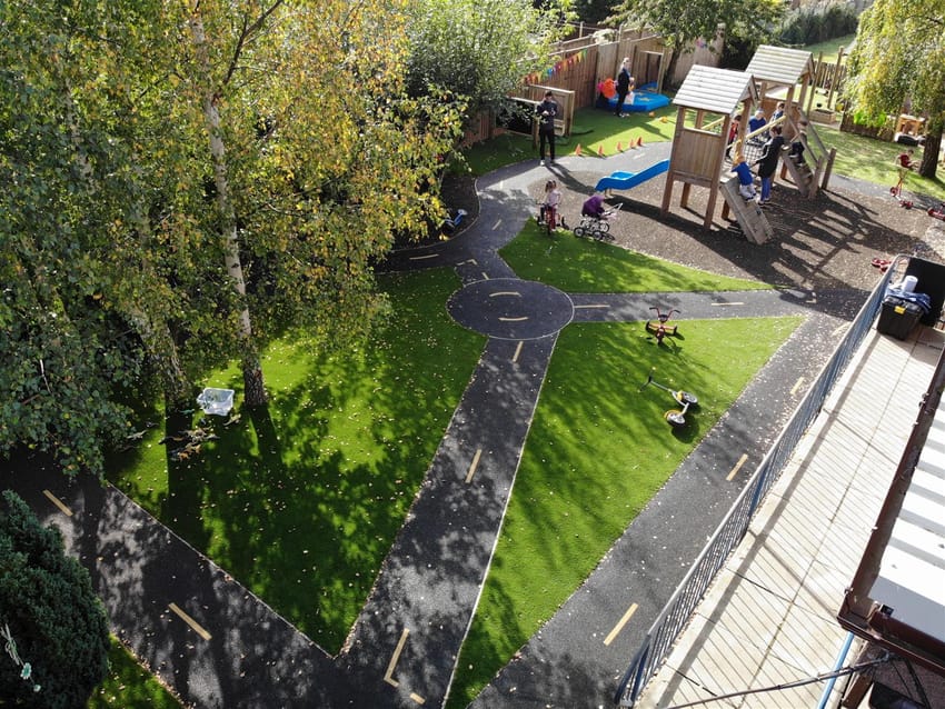 Our Lady's First Steps Outdoor Play Equipment Main Image