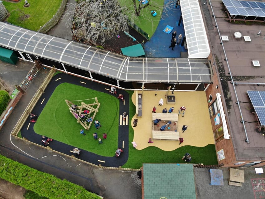 Wistaston Academy’s EYFS Playground Development Main Image