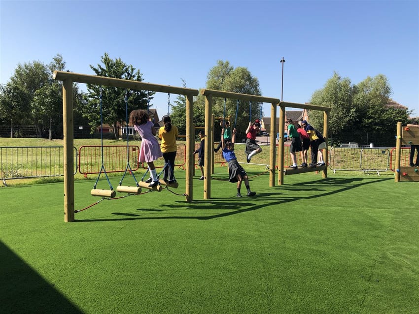 Great Denham School’s Active Playground Equipment Main Image
