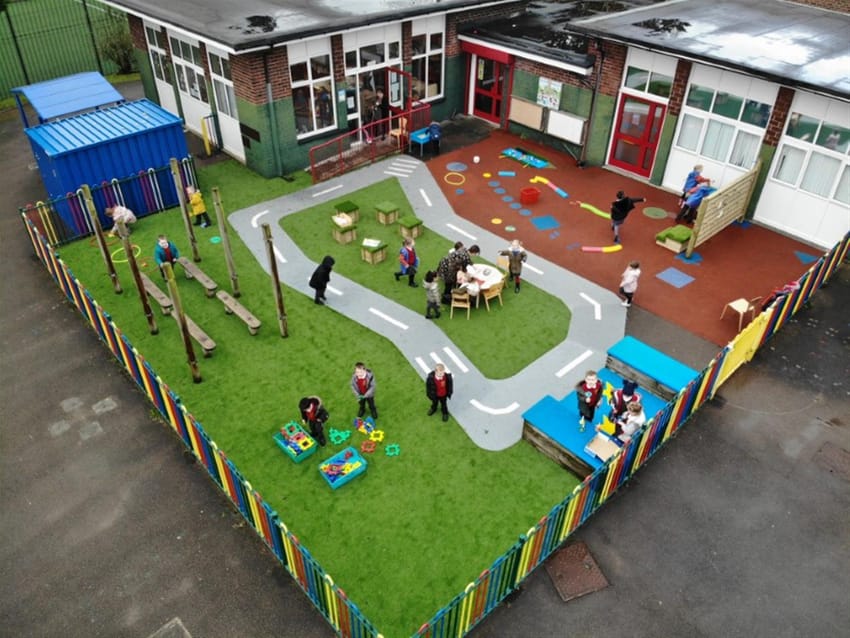 Preston Grange's Exceptional EYFS Outdoor Area Main Image