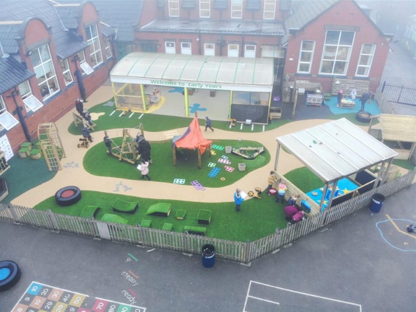 Fairfield Road School's EYFS Playground Equipment Main Image