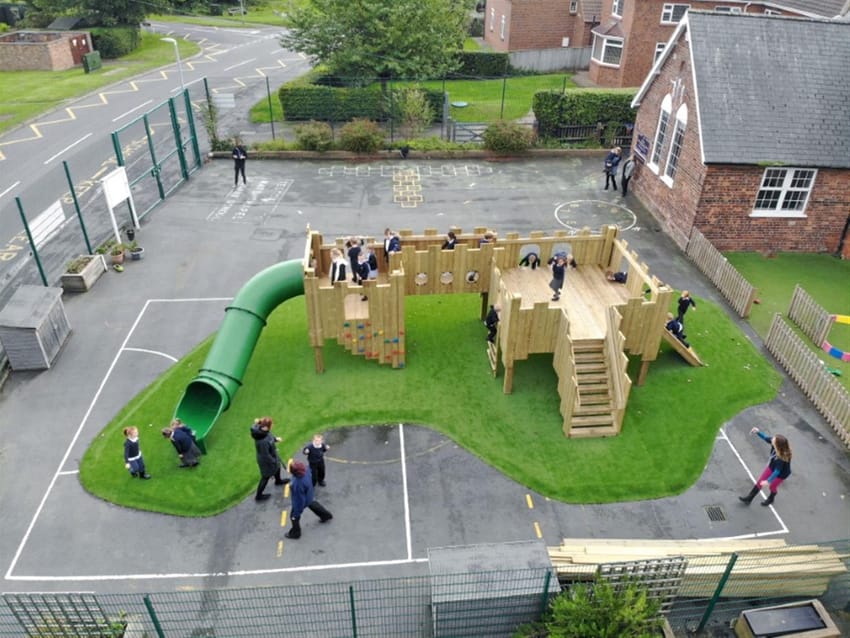 Marshchapel Infants School’s Playground Castle Main Image
