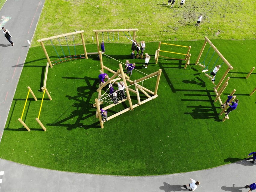 St Bernadette School’s Active Playground Equipment Main Image