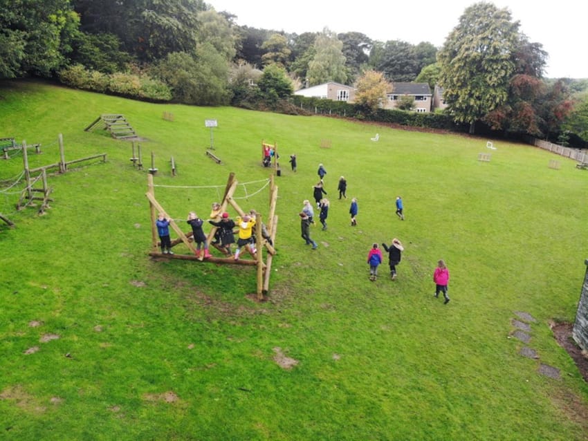 Broomhaugh CE First School’s Climbing Frame Main Image