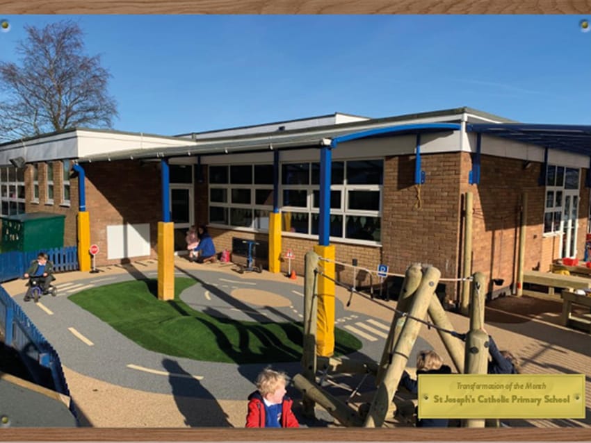 St Joseph Primary's EYFS Playground Development Main Image