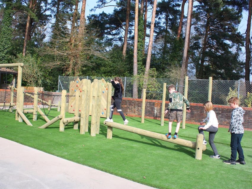 St James' CE First School's Forest Trim Trail Main Image