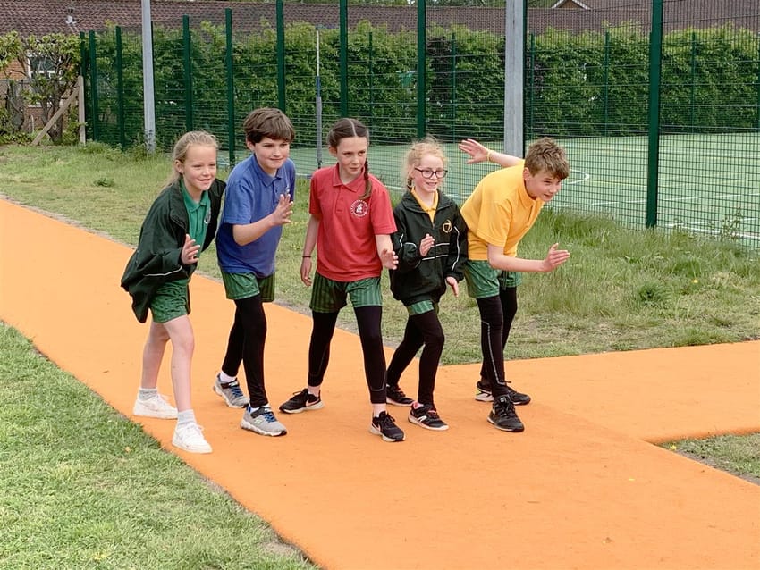 Connaught Junior School's Daily Mile Track Main Image