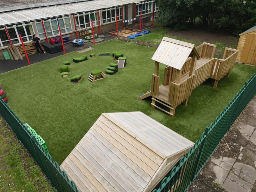Sensational EYFS Play Area for Springdale Primary Main Image