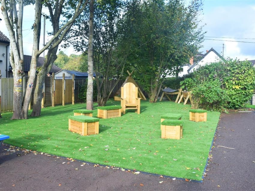 Ewyas Harold School’s Imaginative Play Area Main Image