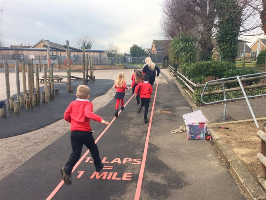 Norwich Road Academy’s Daily Mile Track Main Image