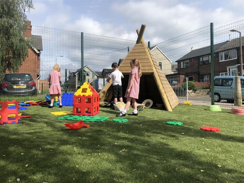 Hollywell Primary School's Playground Transformation Main Image