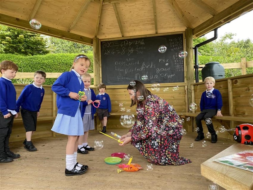 A Magical Garden Gazebo For Oulton CE First School Main Image
