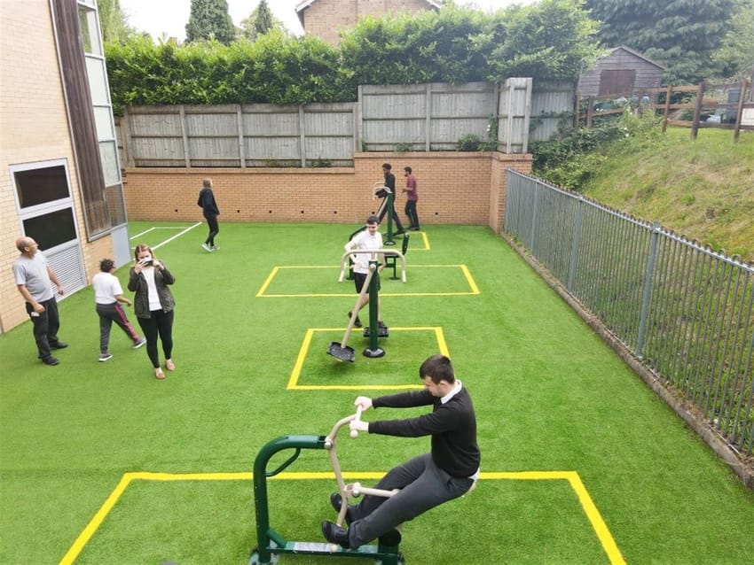 SEN Outdoor Interactive Playground at Fox Hollies School Main Image