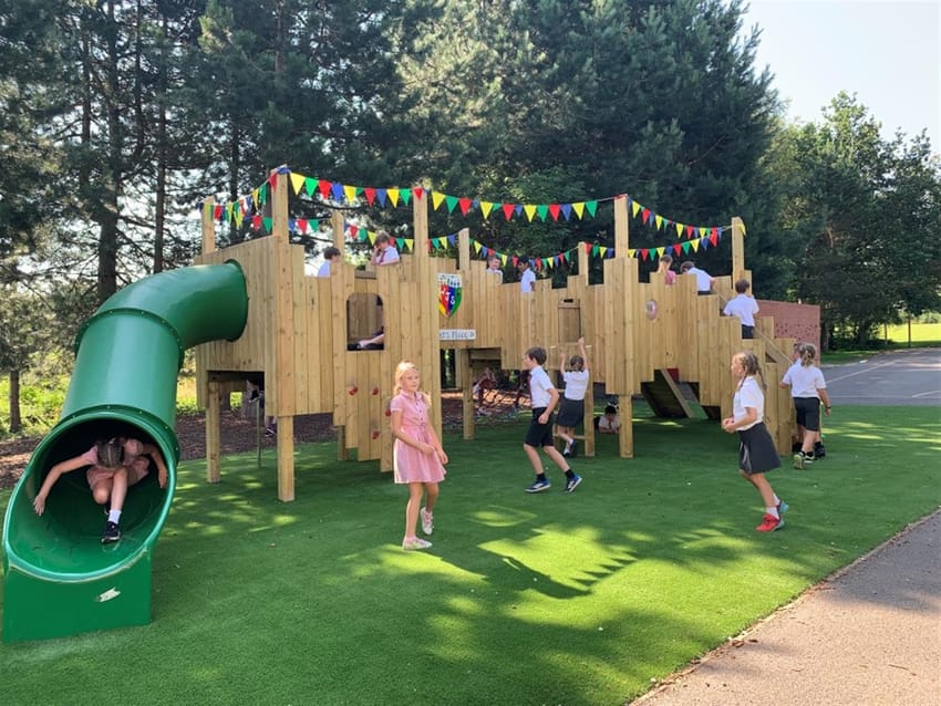 A Play Castle fit for Royalty at Westfields Junior School! Main Image