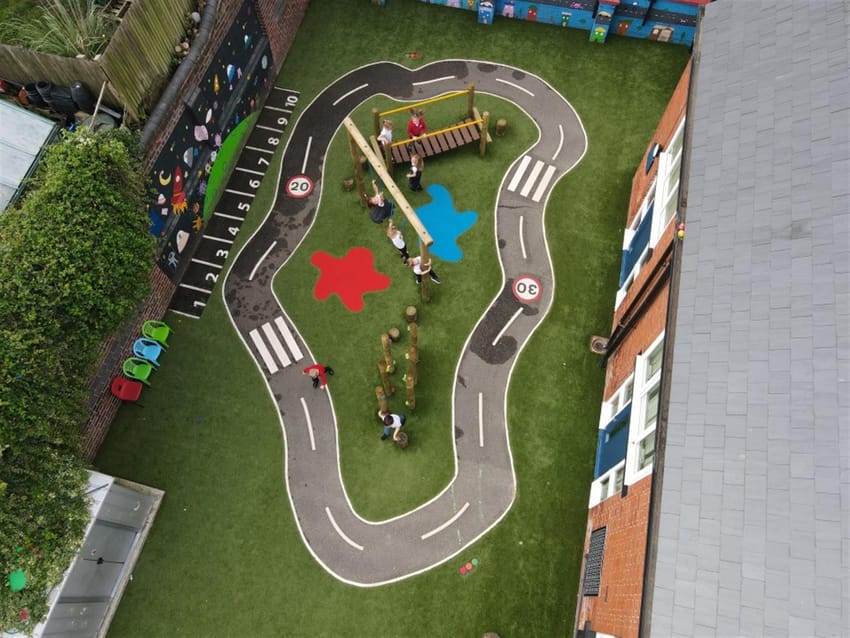 Foundation Stage Playground model in Derbyshire Main Image
