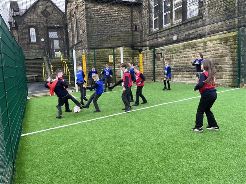 Improving Playtime at Colne Lord Street Primary School Main Image